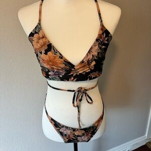 L*space 2 piece size large wrap top